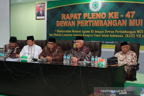 Menag hadiri rapat pleno Dewan Pertimbangan MUI