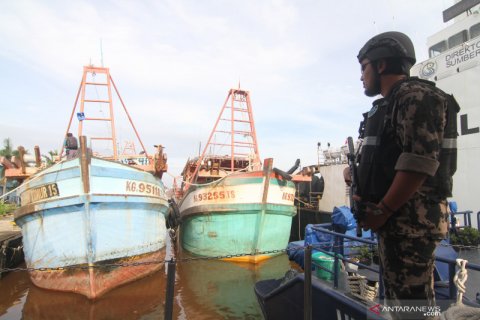 KKP tangkap kapal pencuri ikan Vietnam di Laut Natuna