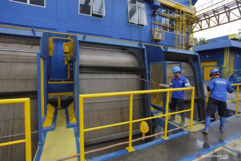 Rumah Pompa Air siaga banjir