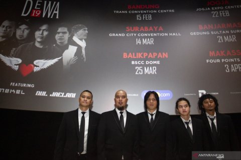Dewa 19 gelar tur 20 tahun Bintang Lima