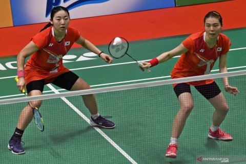 Ganda putri Korea Kim/Kong melaju ke semi final Indonesia Masters
