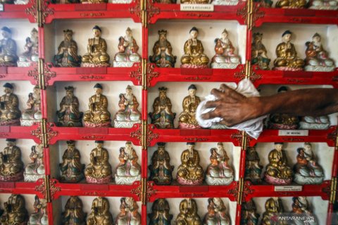 Persiapan jelang Imlek di Bogor