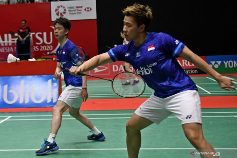 Marcus/Kevin melaju ke semifinal Indonesia Masters