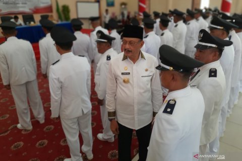 Pelantikan 33 Kepala Desa se-Kabupaten Natuna