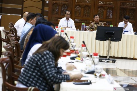 Rakor tingkat Menteri di Kemenhub