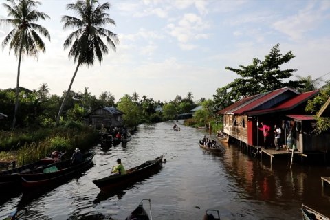 Mengenal Kampung Sungai Biuku, destinasi wisata Banjarmasin
