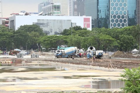 Koalisi Pejalan Kaki menyayangkan penebangan pohon untuk revitalisasi Monas