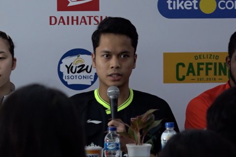 Anthony Ginting berharap bisa bermain lebih baik