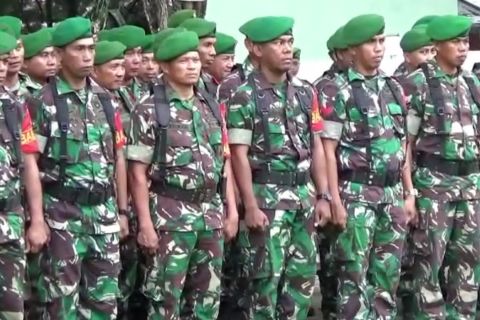 Menyiagakan pasukan menghadapi ancaman bencana alam