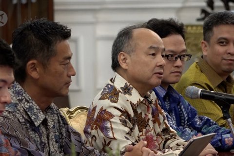 Presiden terima Softbank bahas investasi ibu kota baru
