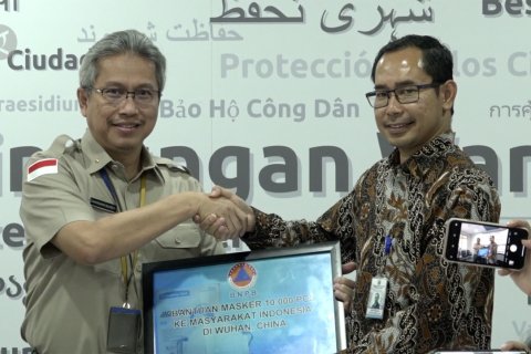 Indonesia kirim 10 ribu masker N95 untuk WNI di Wuhan