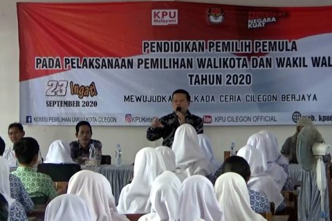 KPU Kota Cilegon gelar Pendidikan Pilkada bagi pemilih pemula