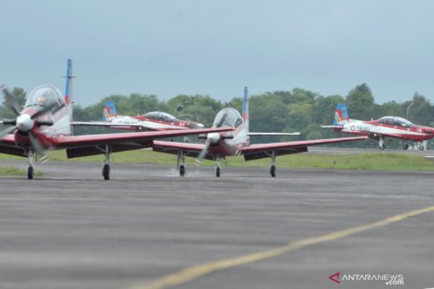 Jupiter AerobaticTeam singgah di Palembang
