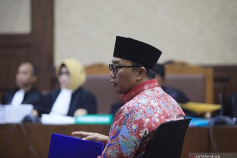 Sidang pembacaan dakwaan Imam Nahrawi