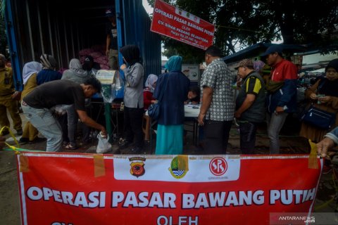 Operasi pasar bawang putih