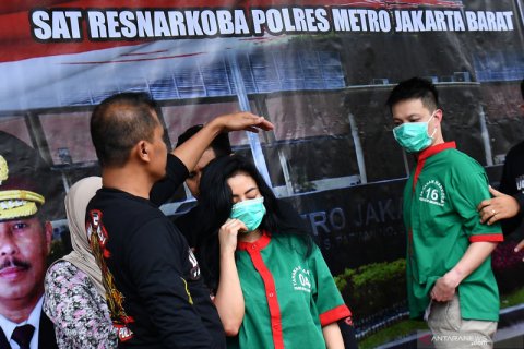 Artis Vitalia Shesa ditangkap terkait narkoba