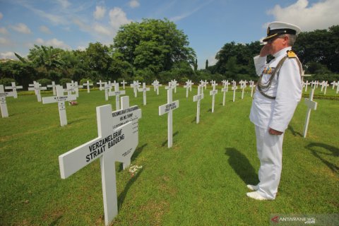 Ziarah korban pertempuran Laut Jawa