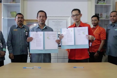 Gandeng PT Pos, DPMPTSP Kota Banjarmasin antar gratis perizinan