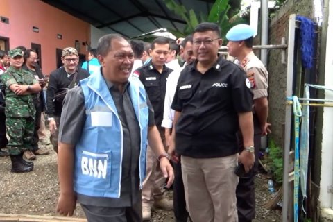 Pabrik narkoba yang dibongkar BNN gunakan aset Pemkot Bandung