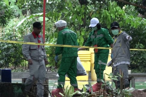 Warga di lokasi radiasi akan diperiksa secara WBC