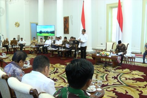 Presiden minta menterinya percepat realisasi anggaran