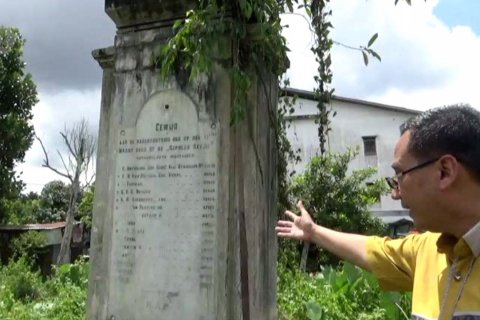 Ada monumen dan makam sebelum Perang Dunia I di Pontianak