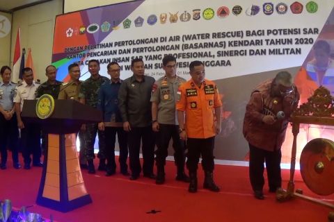 60 potensi SAR lintas sektor dilatih cara pertolongan di air