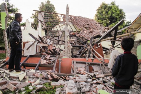 Dampak gempa Sukabumi