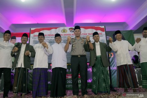 Deklarasi Santri Dukung Pemilukada Damai
