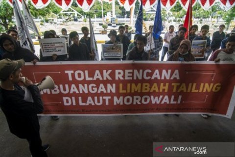 Aktivis tolak rencana pembuangan limbah tambang ke laut Morowali