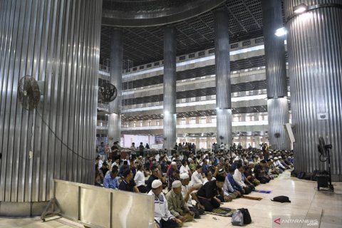 Masjid Istiqlal tidak menggelar shalat Jumat berjamaah