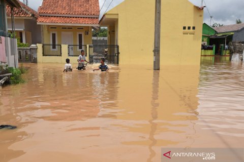 Banjir rendam tiga kecamatan di Kabupaten Serang