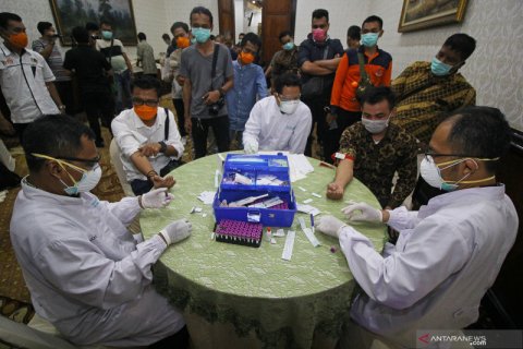 Rapid test COVID-19 untuk wartawan