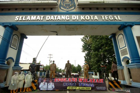 Isolasi wilayah kota Tegal