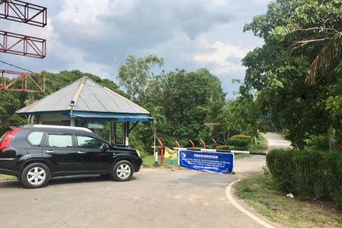 Lokasi wisata eks Camp Sinam Pulau Galang tutup