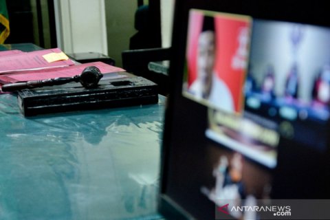Persidangan sistem telekonferensi cegah penyebaran Covid-19