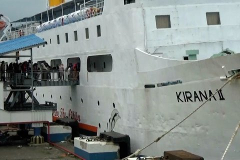 Jumlah penumpang di Pelabuhan Merak alami penurunan