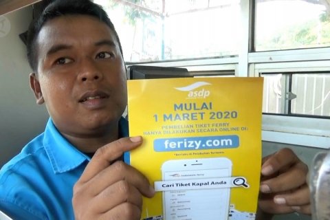 Tiket penyeberangan Pelabuhan Merak sudah dijual online