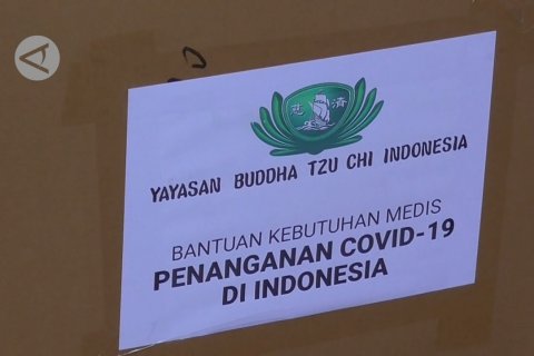 142,5 ton material dan alkes sudah didistribusikan untuk RS Khusus di Galang