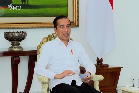 Presiden minta tak ada PHK selama penerapan WFH