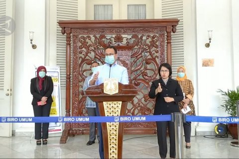 Anies siapkan kamar hotel untuk inapkan tenaga medis