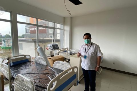 BUMN suplai kebutuhan RS Darurat Wisma Atlet Kemayoran