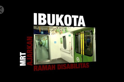 MRT ajarkan ibu kota ramah disabilitas