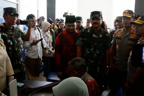 Panglima TNI: Pemerintah jamin kesehatan warga Pulau Galang