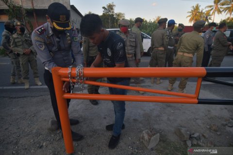 Sistem buka tutup akses ke kota Palu guna cegah penyebaran COVID-19