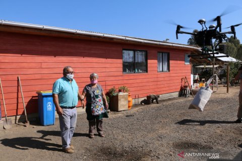 Drone antarkan obat-obatan untuk manula