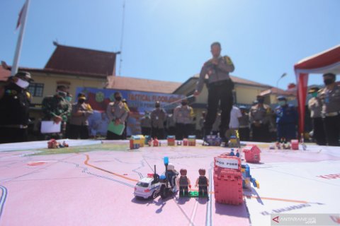 Sistem pengamanan kota jelang PSBB di Banjarmasin