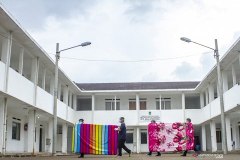 Ruangan pemulihan pasien sembuh COVID-19