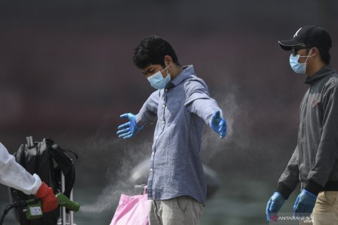 WNI pekerja di kapal pesiar MV Dream Explorer tiba di Jakarta