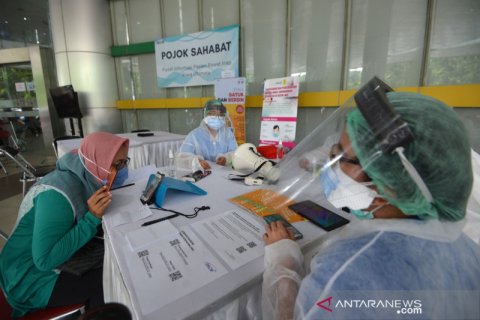 Fasilitas komunikasi kerabat pasien COVID-19